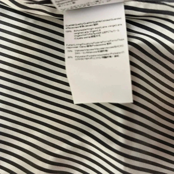 Hugo Boss Jaseia Virgin Wool Blazer Size 12 Navy Single Breasted Business NWT - Picture 9 of 16